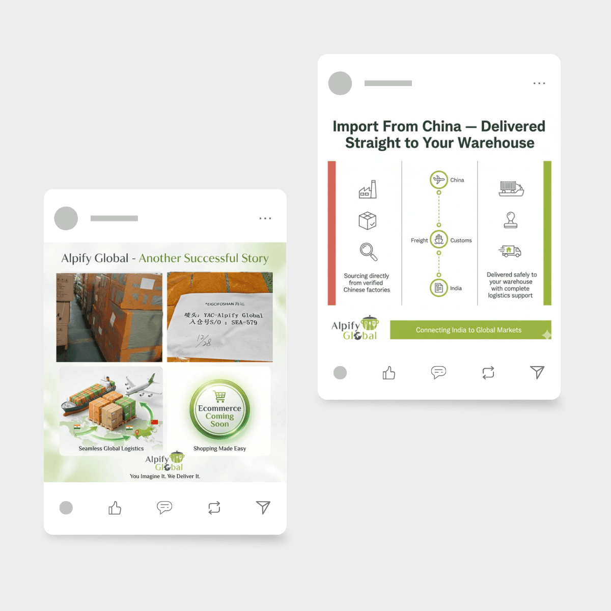 Alpify Global campaign work