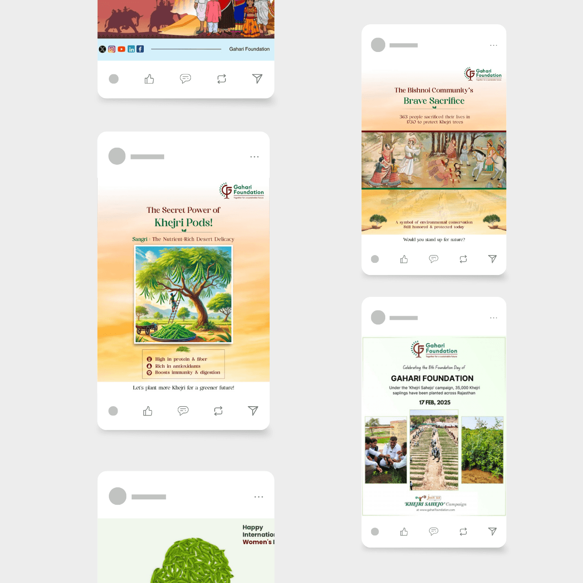 Gahari Foundation case study Gahari Foundation campaign work